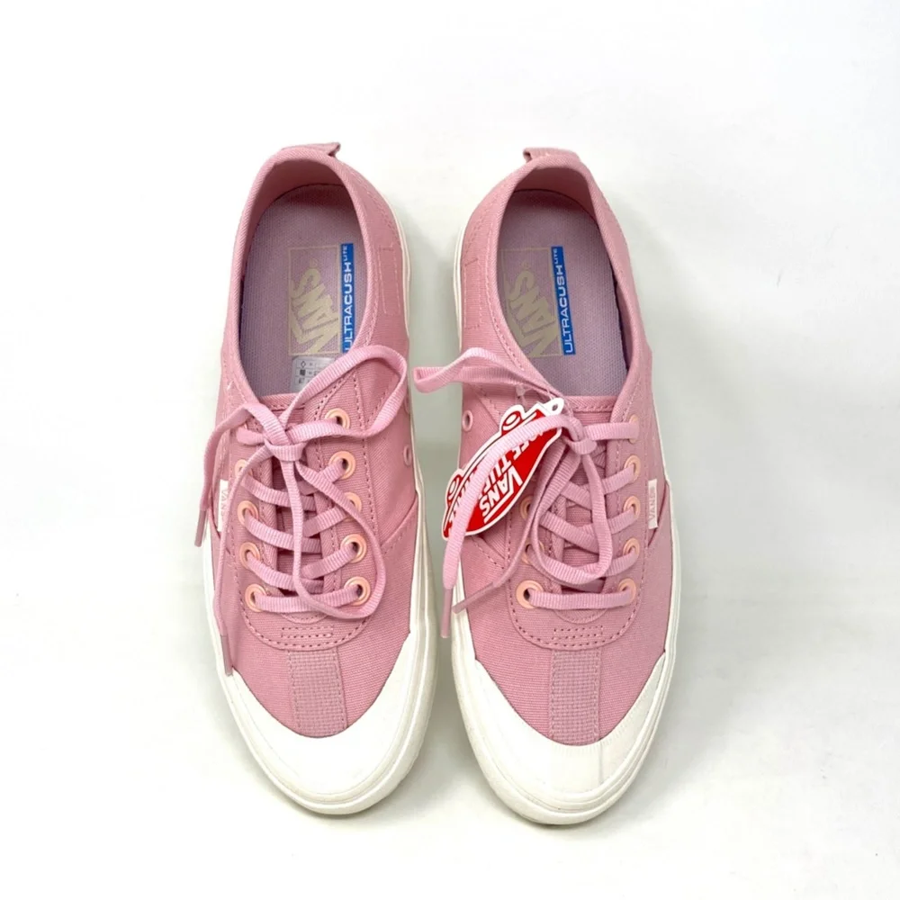 💖MEGA SALE💖VANS Evader Powder Pink Women's Low Top Canvas  Skate  VN0A3WLWTKT - Picture 3 of 8